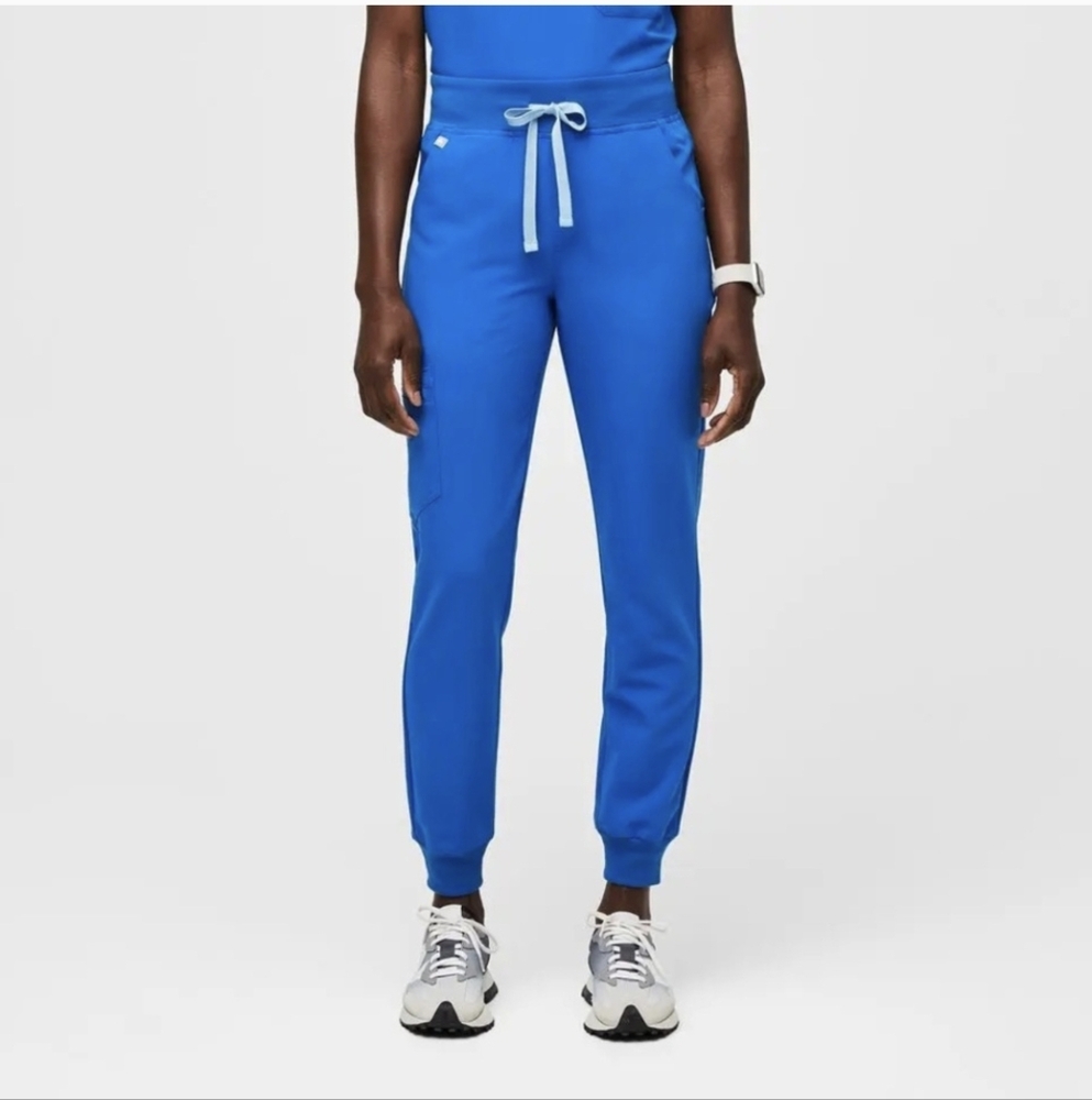 NWT Figs Women's Blue Jogger Pants